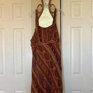 Mlle Gabrielle multi color reds with beaded straps